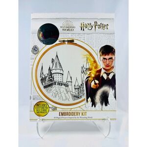 Harry Potter Embroidery Kit Wizarding World 10 Magical Projects 6 Inch Hoop NEW